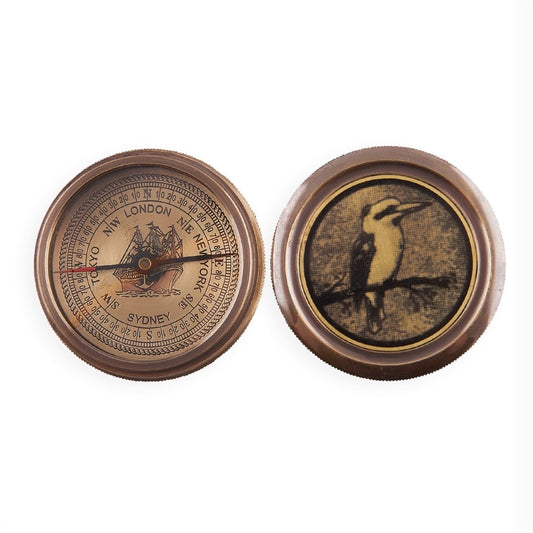 Australian Kookaburra 60mm Compass - Vintage World Australia - 1