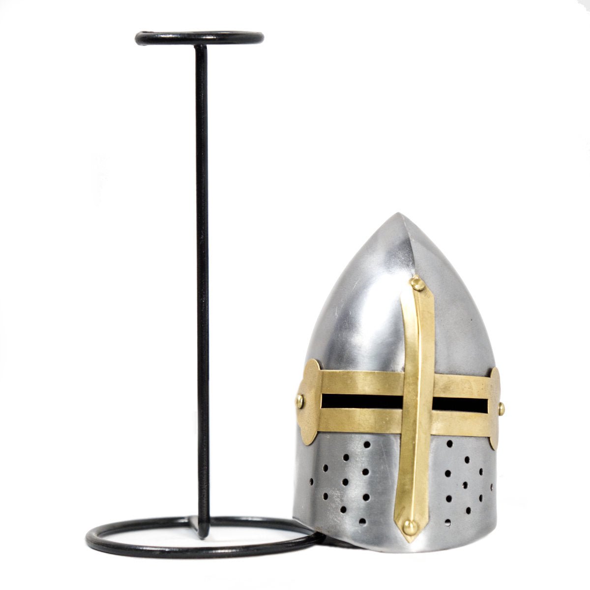 Miniature Medieval Sugarloaf Helmet - Vintage World Australia - 3