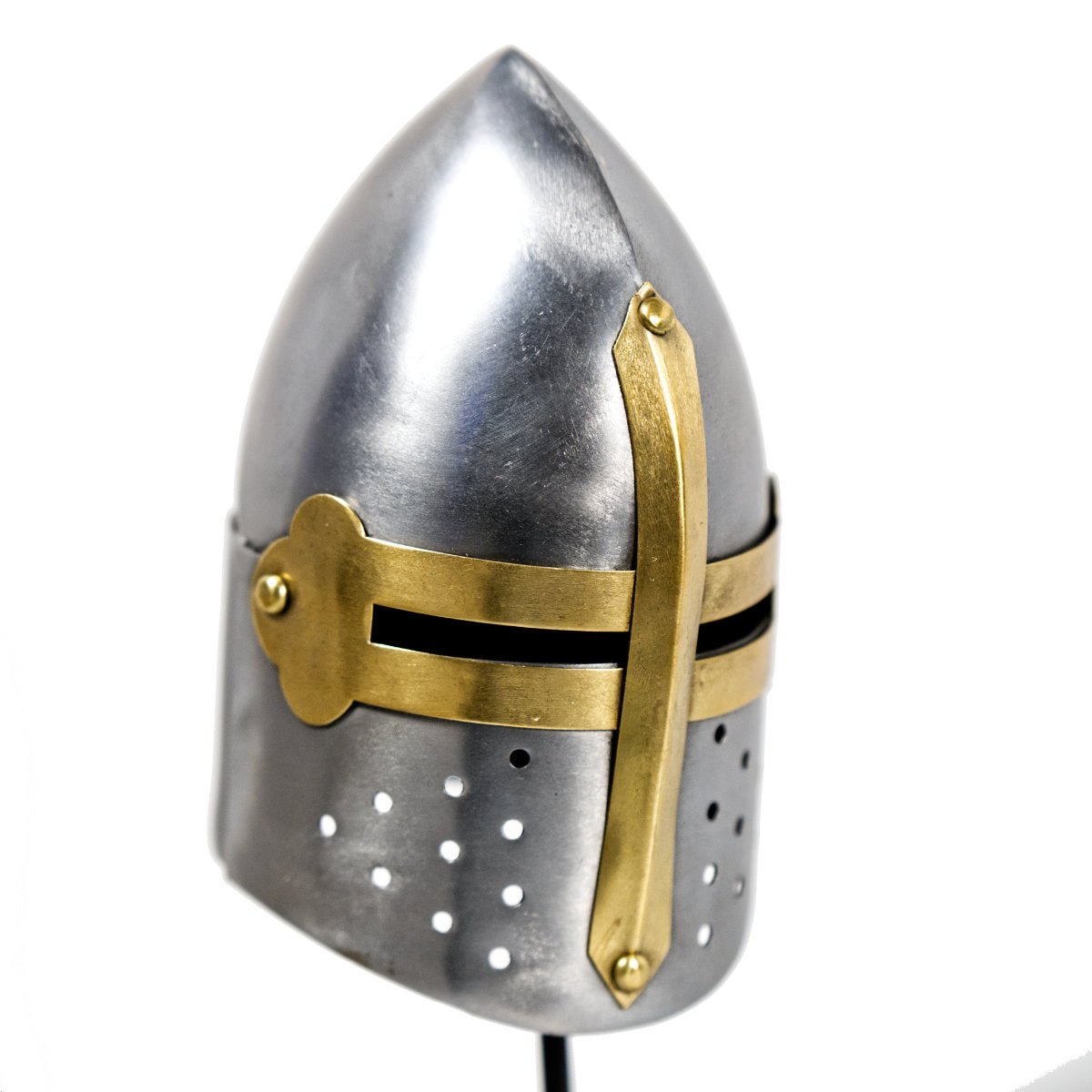 Miniature Medieval Sugarloaf Helmet - Vintage World Australia - 4