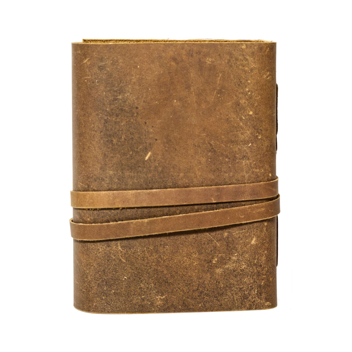 Handmade Journal with key - Dark Brown Leather - Vintage World Australia - 3