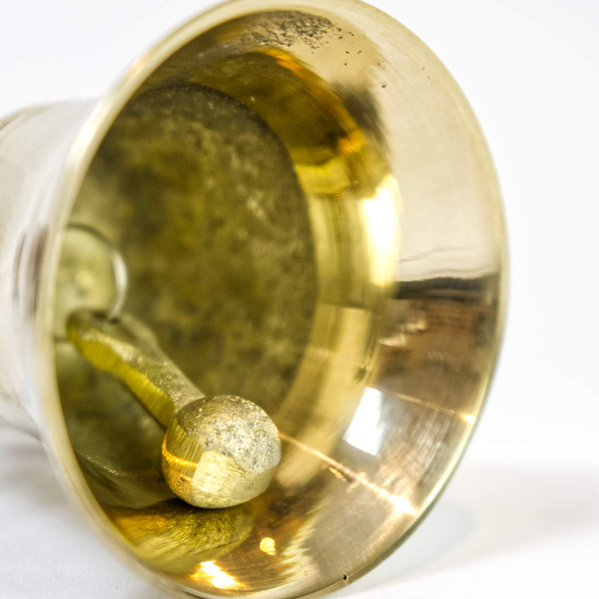 Brass Hand Bell - 90mm (Dia) - Vintage World Australia - 5
