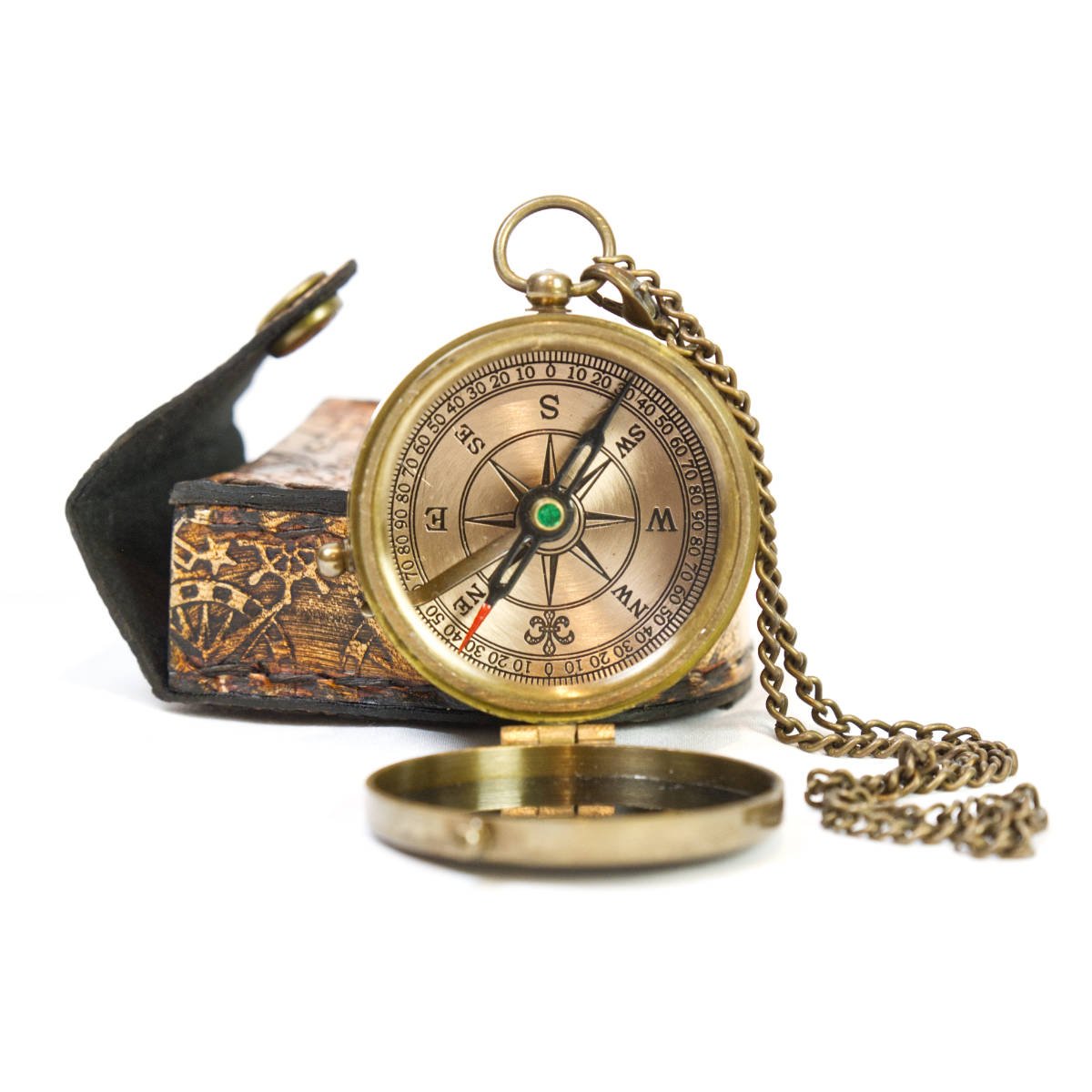 45mm Pocket Compass - Vintage World Australia - 2