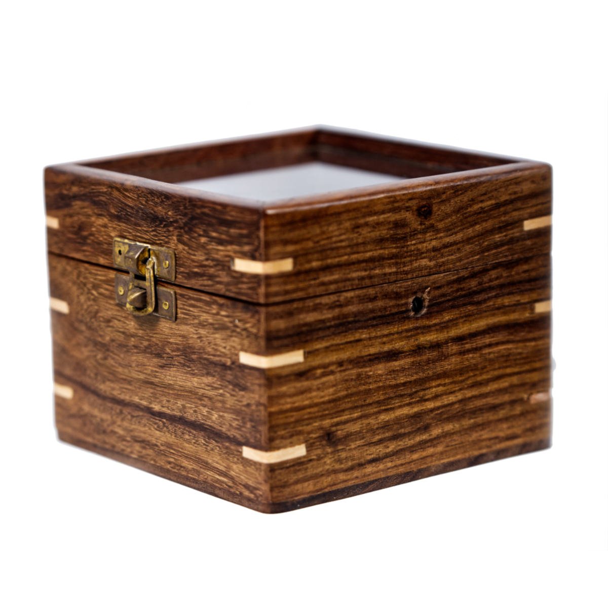 Stanley London 80mm Gimballed Box Compass With Glass Top - (CN108A) - Vintage World Australia - 2