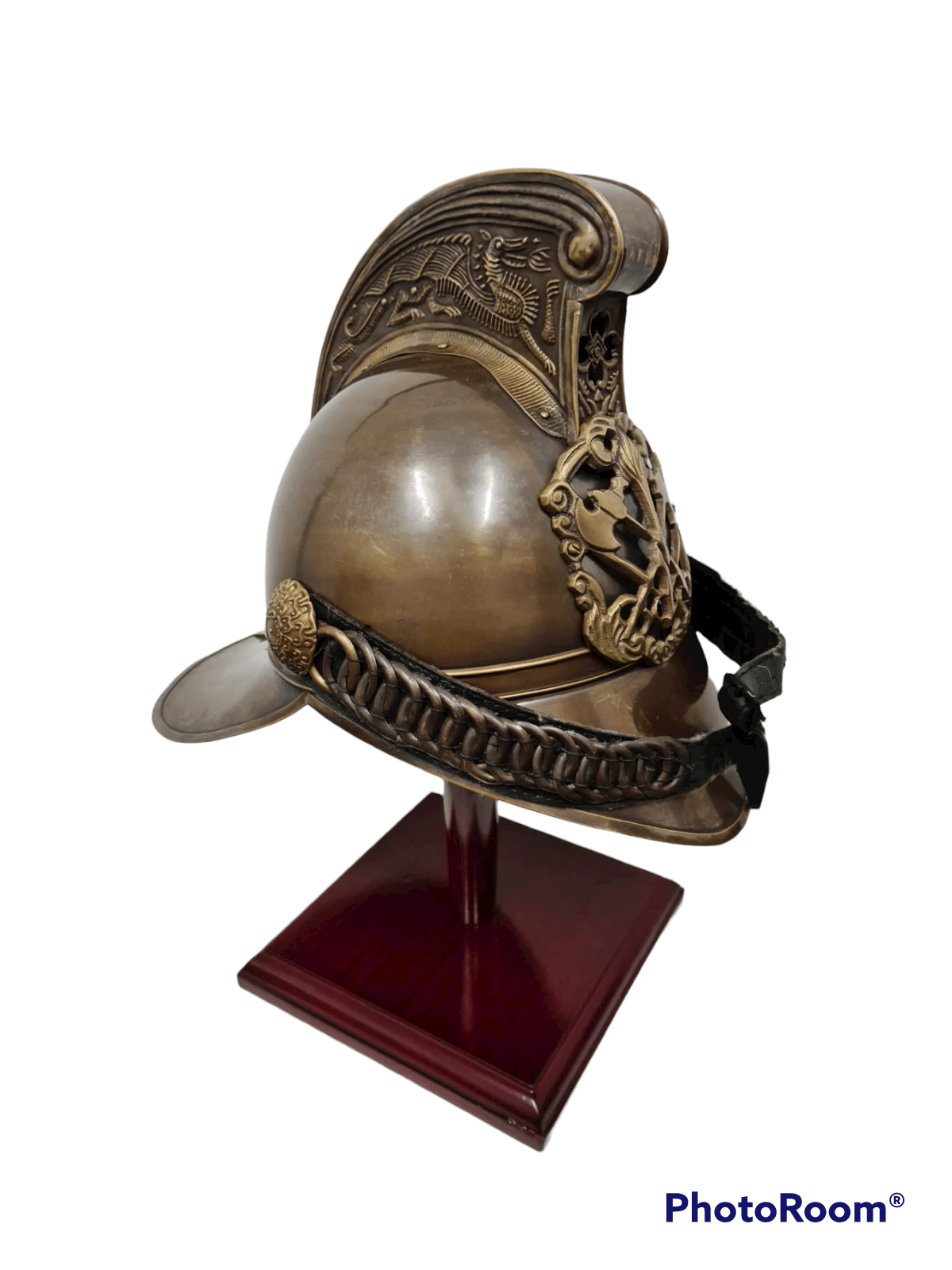 Fireman Helmet- Royal- (FH100) - Vintage World Australia - 5
