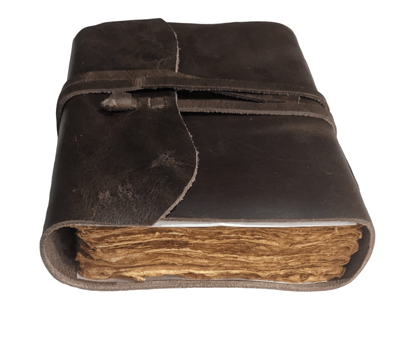 Handmade Leather Journal - (VLJ203) - Vintage World Australia - 4