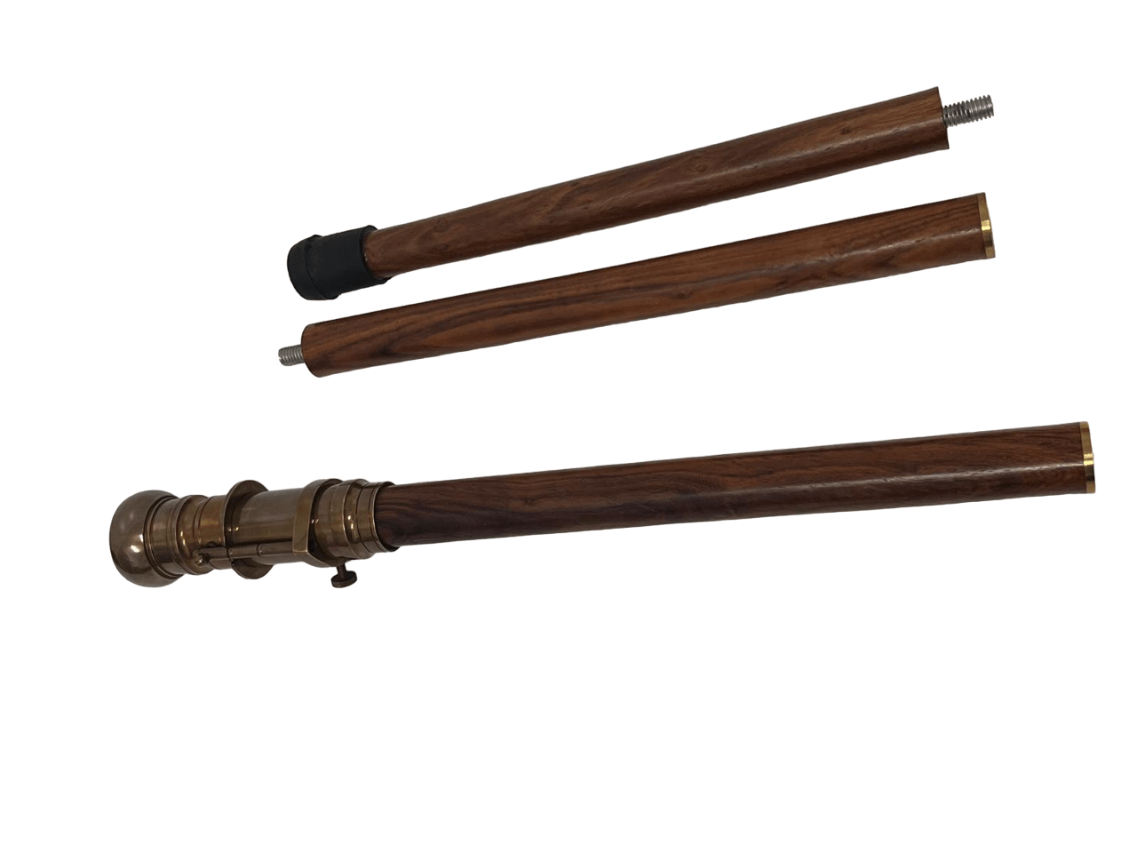 Compass & Telescope Handle Walking Stick- (WS105A) - Vintage World Australia - 10