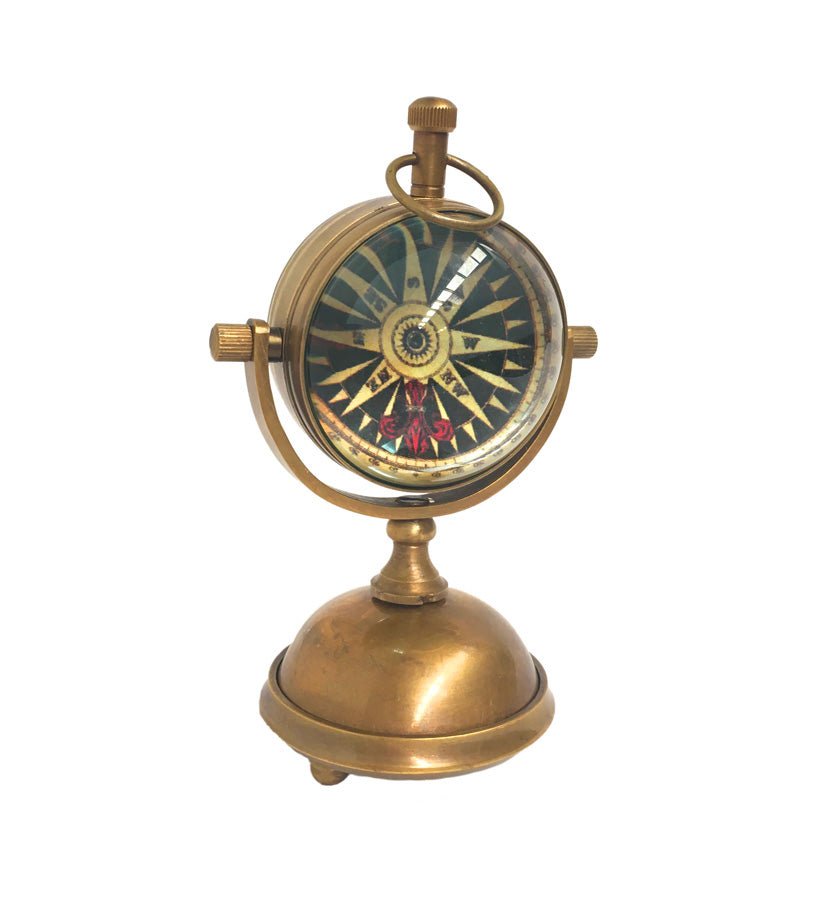 Table Clock - Curved Glass (Small) - ( TC100 ) - Vintage World Australia - 5
