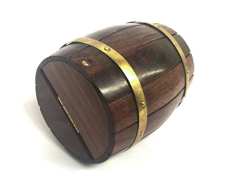 Wine Barrel Money Box 160mm- (WMB103) - Vintage World Australia - 7