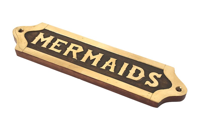 Mermaids Wall Plaque 200mm - ( WP106 ) - Vintage World Australia - 1