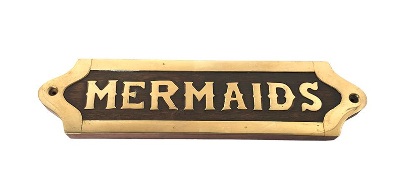 Mermaids Wall Plaque 200mm - ( WP106 ) - Vintage World Australia - 2