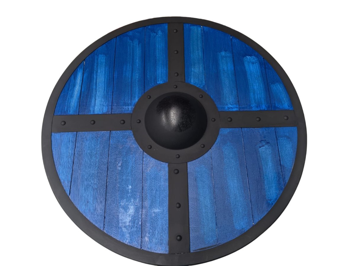 Viking Shield - Blue ( SD117 ) - Vintage World Australia - 3