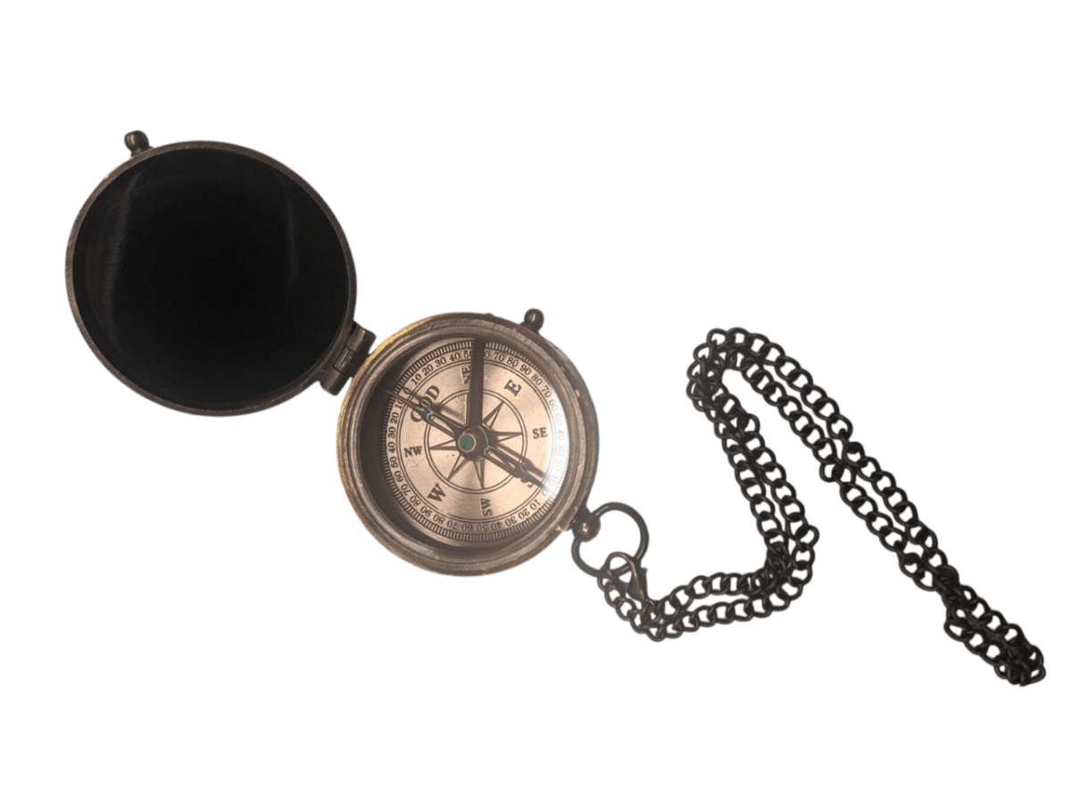 45mm Pocket Compass with message - So you can always find your way back home - Vintage World Australia - 5