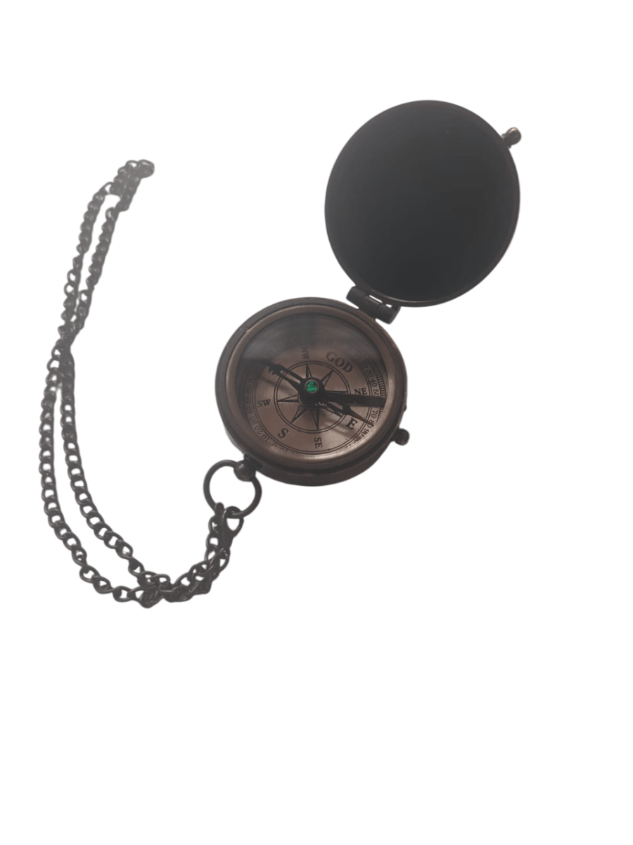 45mm Pocket Compass with message - Vintage World Australia - 6