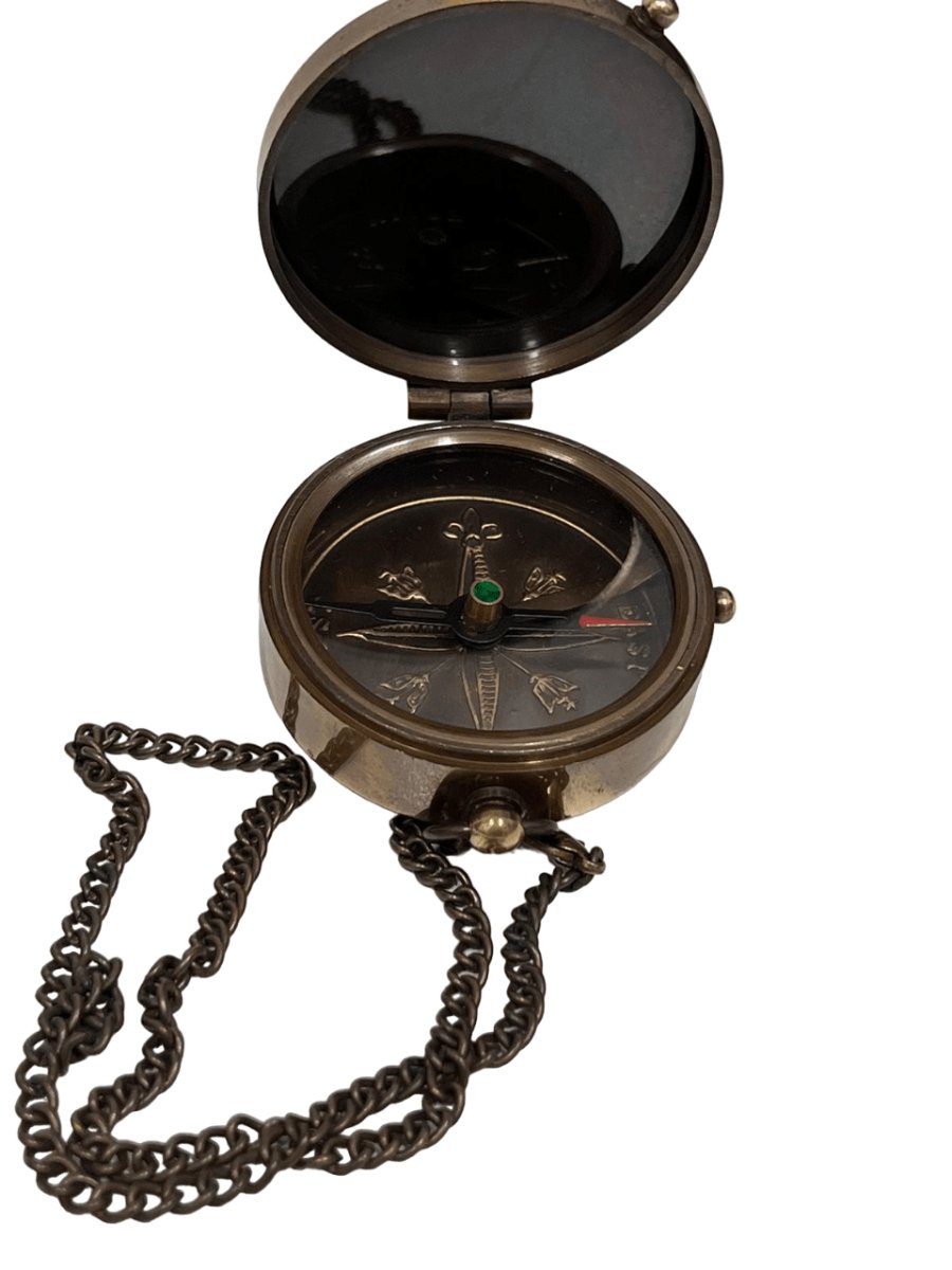 45mm Pocket Compass with message - Daddy - Vintage World Australia - 4