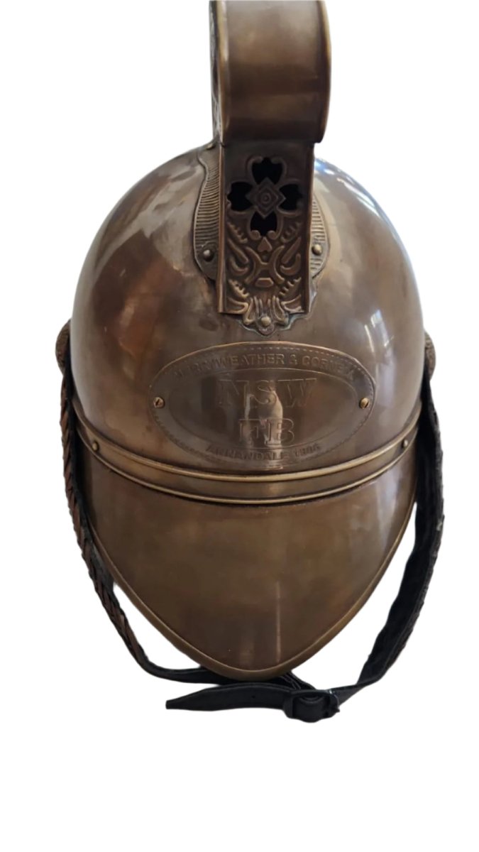 Fireman Helmet - NSW - Vintage World Australia - 4