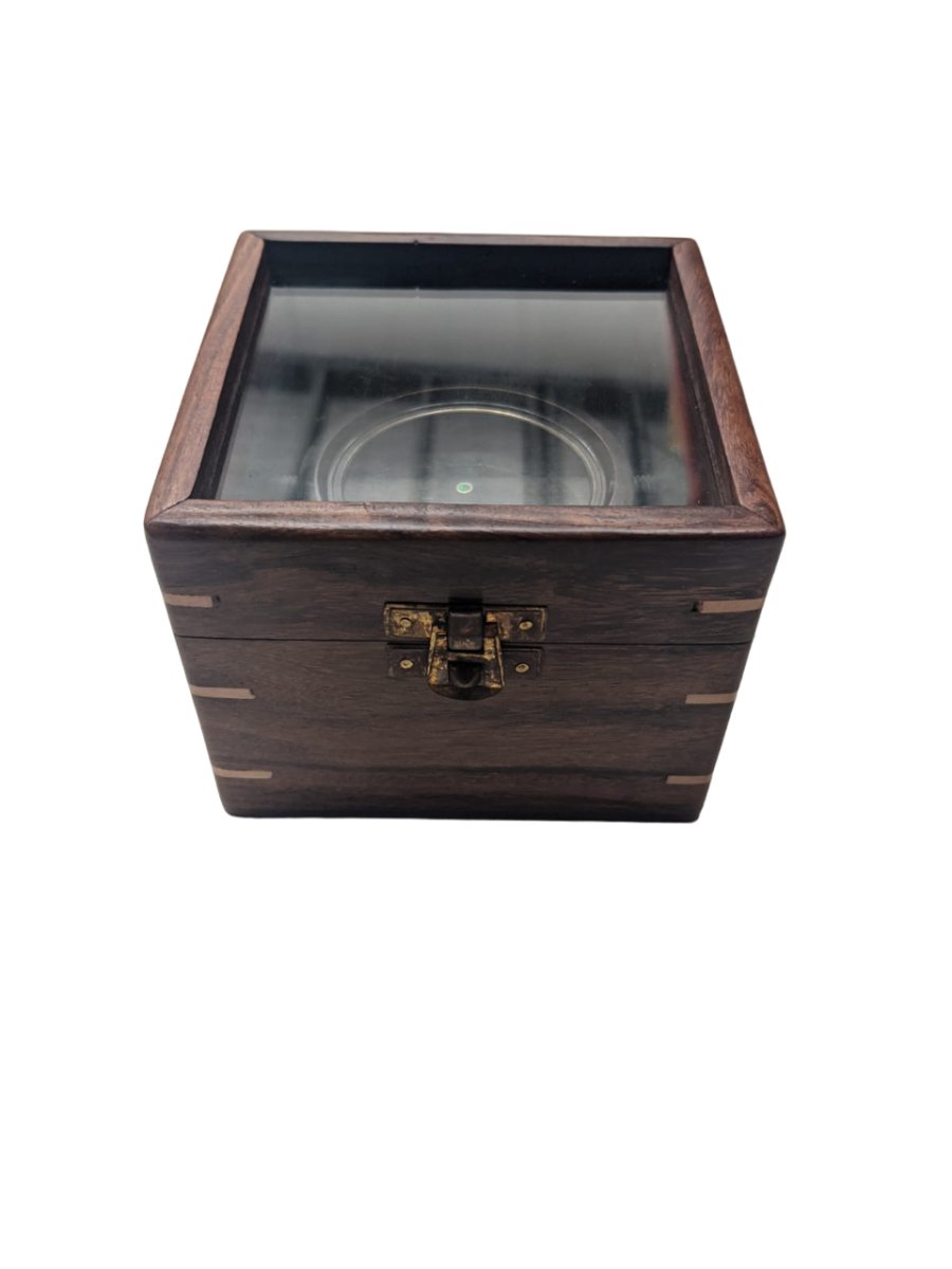 Stanley London 80mm Gimballed Box Compass With Glass Top - (CN108A) - Vintage World Australia - 6