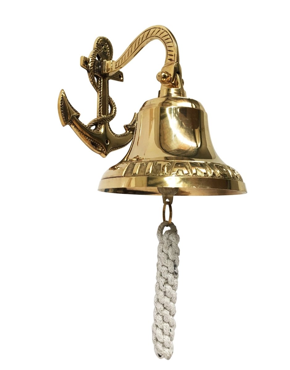 Anchor Wall Bell - 180mm - Vintage World Australia - 1