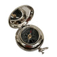 Nickel Flip Cover 45mm Pocket Compass - (CN111B) - Vintage World Australia - 4