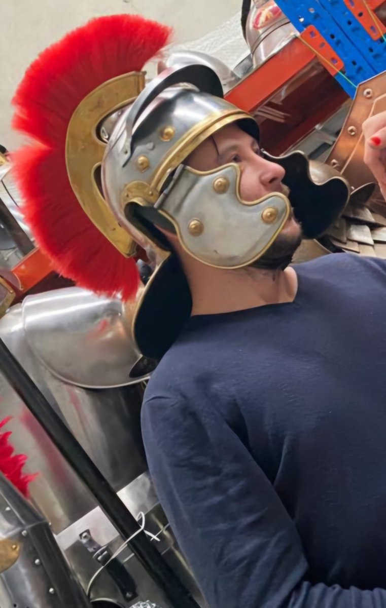 Roman Centurion Helmet - (MH101) - Vintage World Australia - 2