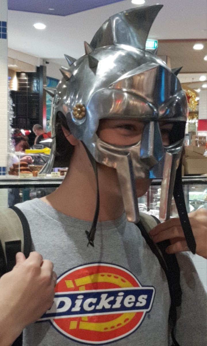 Gladiator Helmet (Maximus Decimus Meridius) - Vintage World Australia - 5