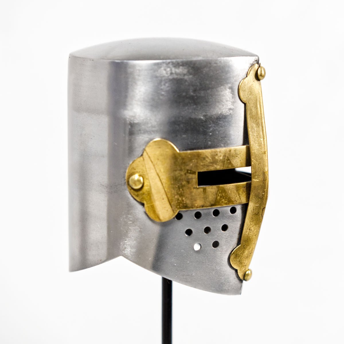 Miniature Medieval Knight Crusader Helmet - Vintage World Australia - 4