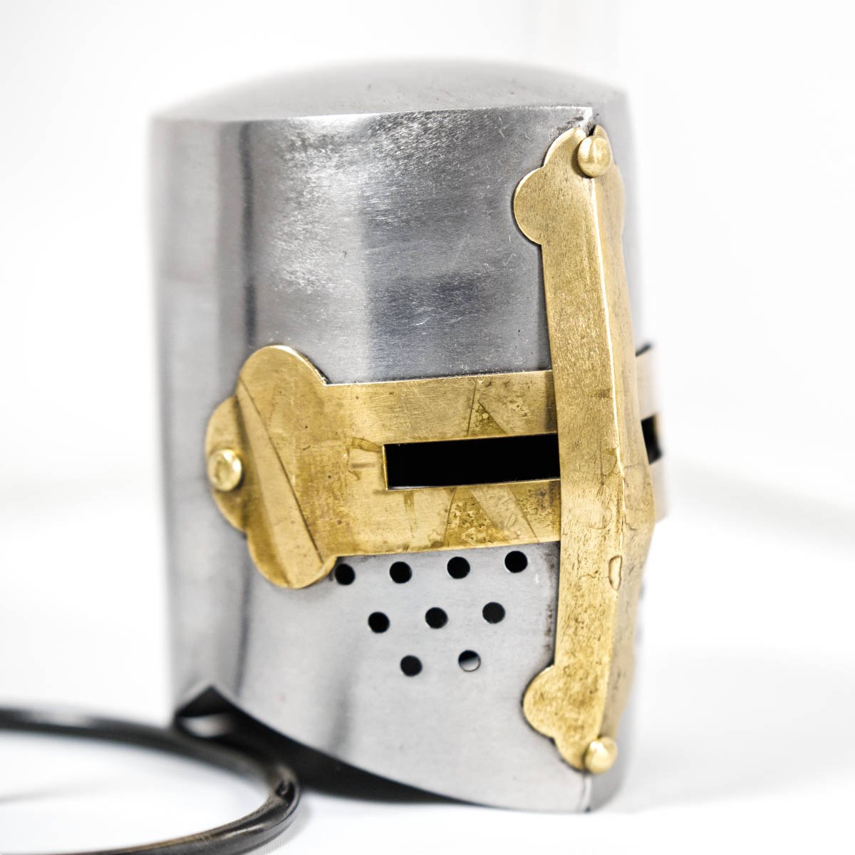 Miniature Medieval Knight Crusader Helmet - Vintage World Australia - 2