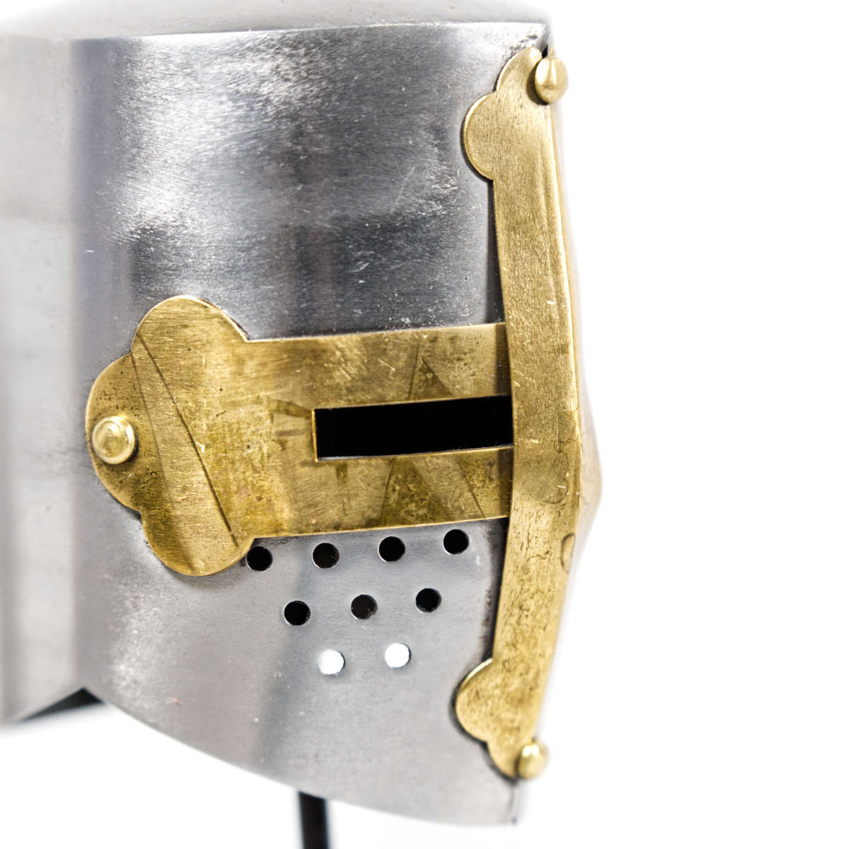 Miniature Medieval Knight Crusader Helmet - Vintage World Australia - 8