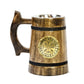 Medieval Beer Mug - The Vegvisir, the viking compass - Vintage World Australia - 1