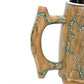 Medieval Beer Mug - Fractal Burning Wood - Vintage World Australia - 6