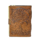 Handmade Leather Journal - Tree of Stones - Vintage World Australia - 3