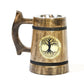 Medieval Beer Mug - TREE OF LIFE - Vintage World Australia - 1