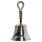 Nickel Finish Premium Quality Hand Bell - 80mm - Vintage World Australia - 1