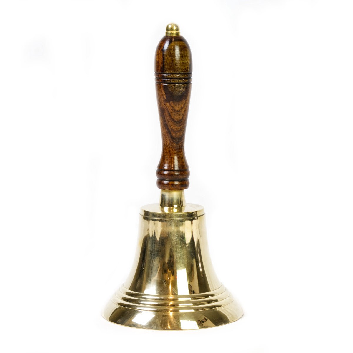 Brass Hand Bell - 120mm (Dia) - Vintage World Australia - 1