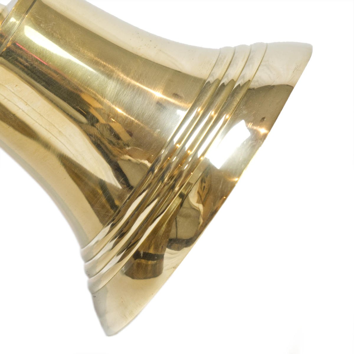 Brass Hand Bell - 120mm (Dia) - Vintage World Australia - 2