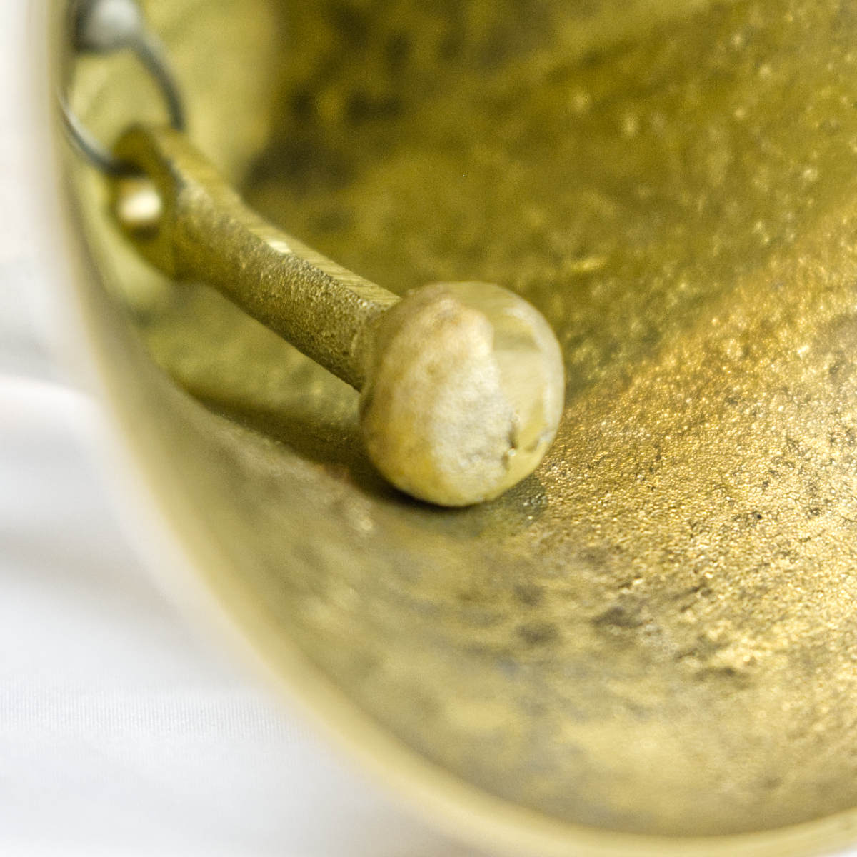 Brass Hand Bell - 120mm (Dia) - Vintage World Australia - 6