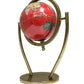 Red World Globe - 270mm - (WG109) - Vintage World Australia - 4