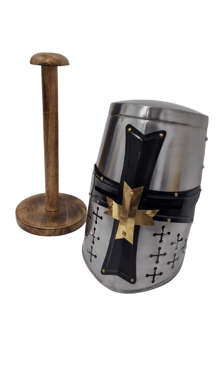 Medieval Crusader Knight Helmet - ( MH114 ) - Vintage World Australia - 2