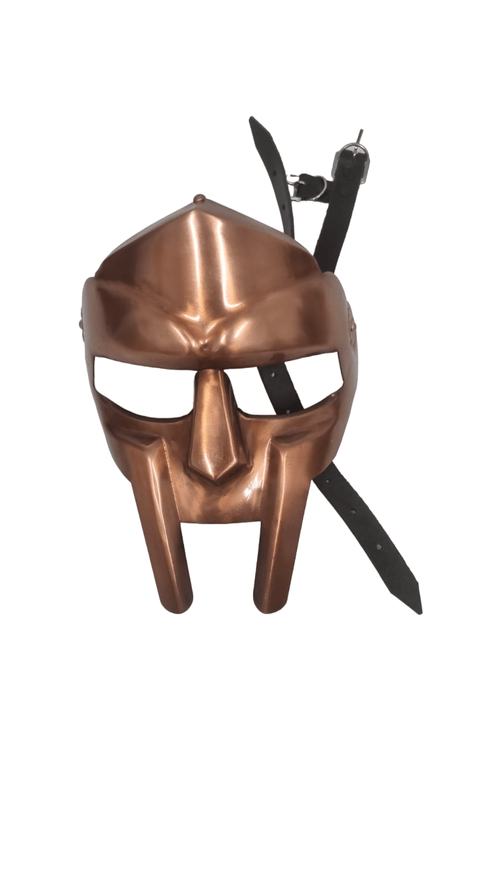 Gladiator Mask (Maximus Decimus Meridius) - Copper Finish- (MH103C) - Vintage World Australia - 1
