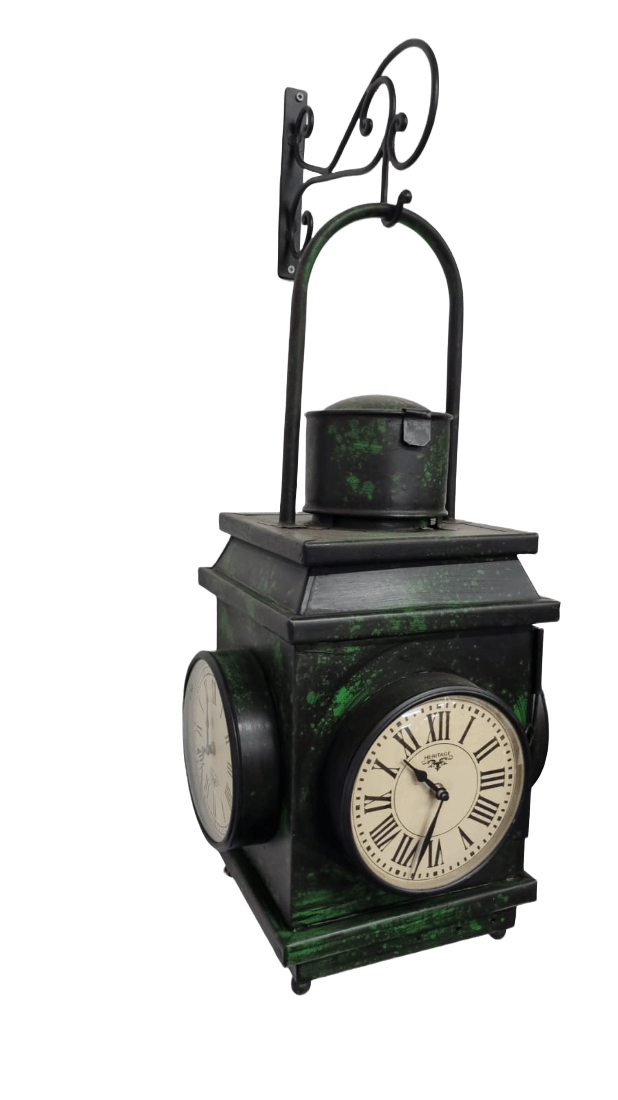 Lantern Clock - 4 Sided Dial (900 mm Height) - ( TC108 ) - Vintage World Australia - 2