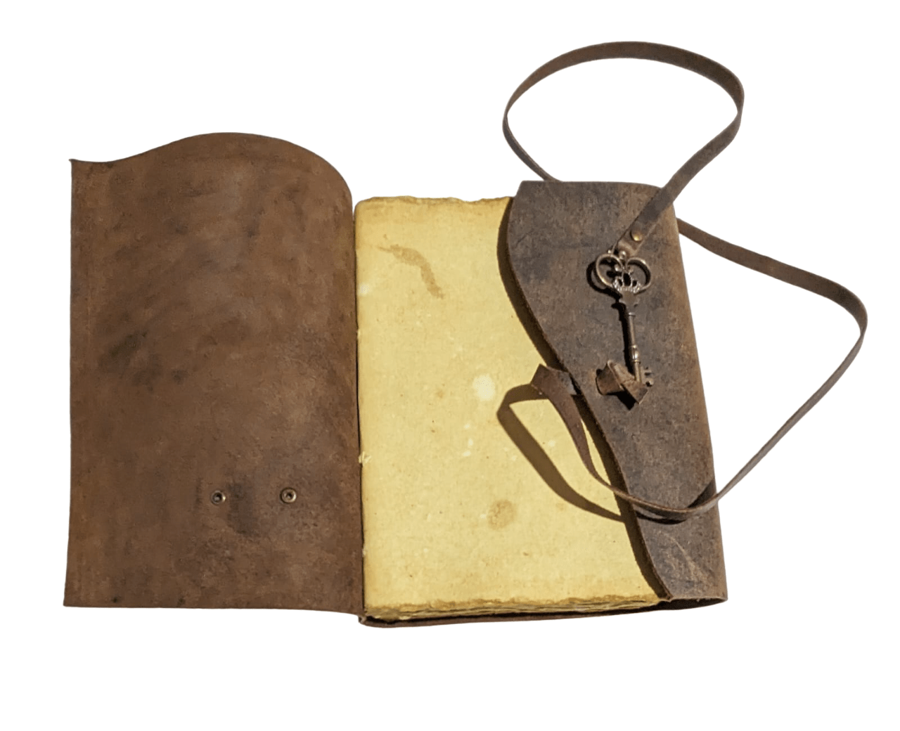 Handmade Leather Journal - (VLJ202) - Vintage World Australia - 4