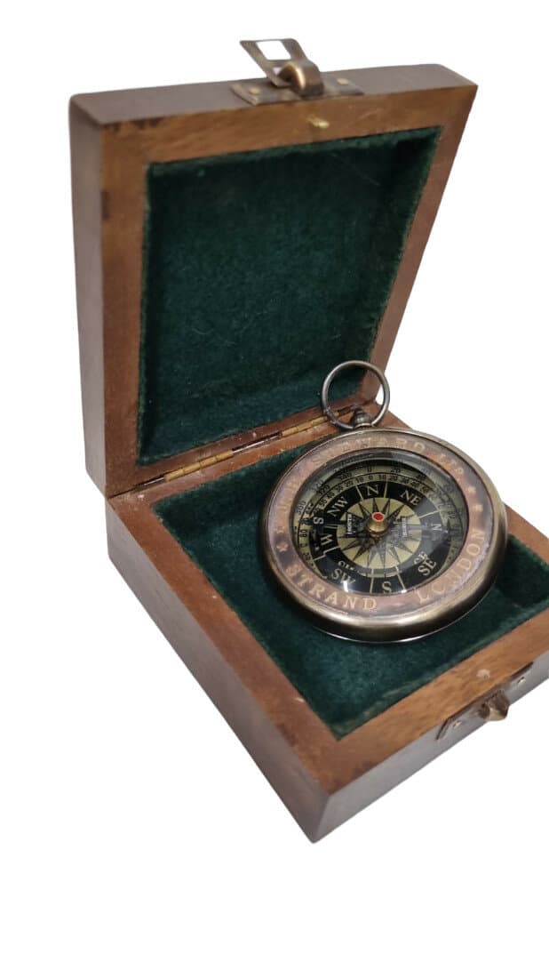 J H Steward 70mm Portable Compass - ( CN106 ) - Vintage World Australia - 4