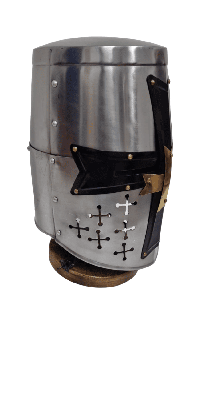 Medieval Crusader Knight Helmet - ( MH114 ) - Vintage World Australia - 3