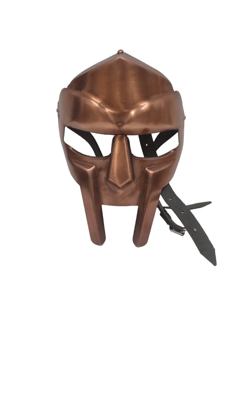 Gladiator Mask (Maximus Decimus Meridius) - Copper Finish- (MH103C) - Vintage World Australia - 3