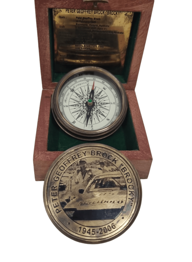 Peter Geoffrey Brock "Brocky" Compass - (CN116) - Vintage World Australia - 3