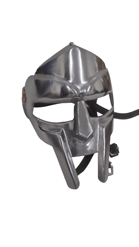 Gladiator Mask (Maximus Decimus Meridius) - Nickel Finish- (MH103D) - Vintage World Australia - 1