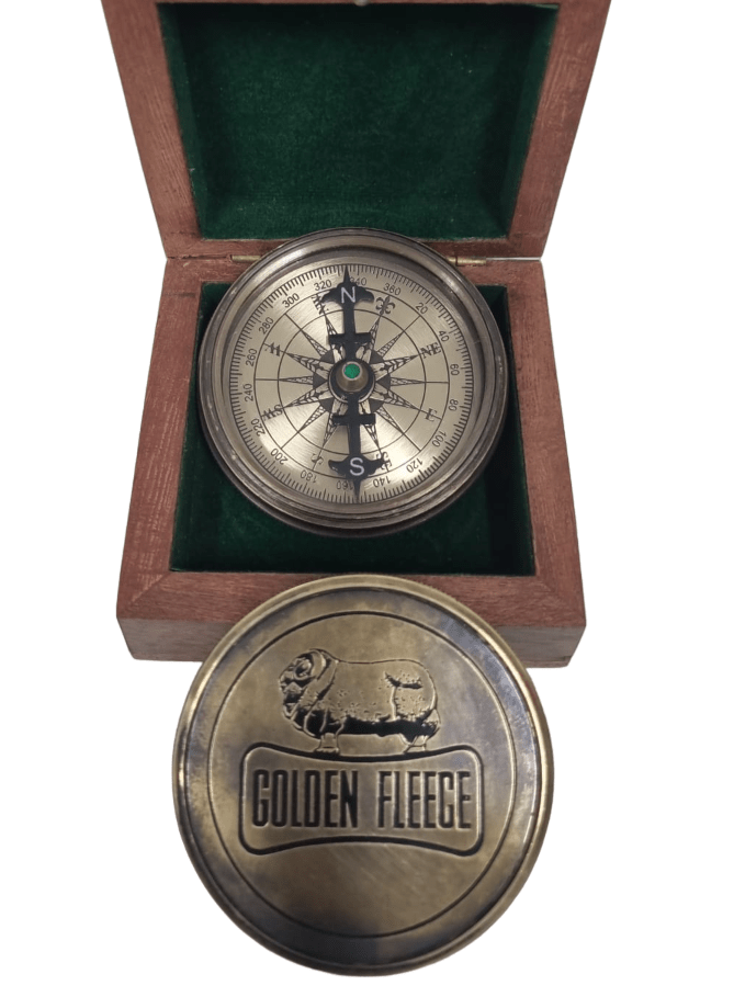 Golden Fleece 60mm Portable Compass - (CN115) - Vintage World Australia - 3