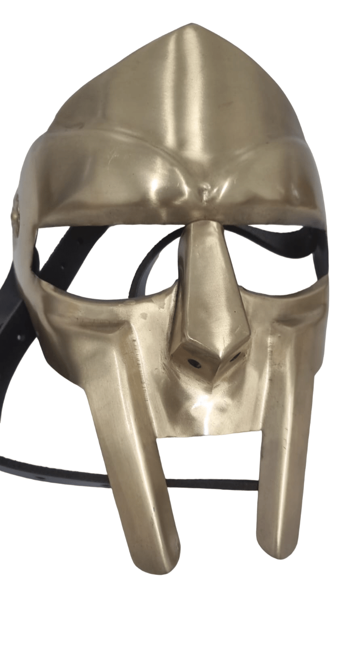 Gladiator Mask (Maximus Decimus Meridius) - Brass Finish- (MH103E) - Vintage World Australia - 4