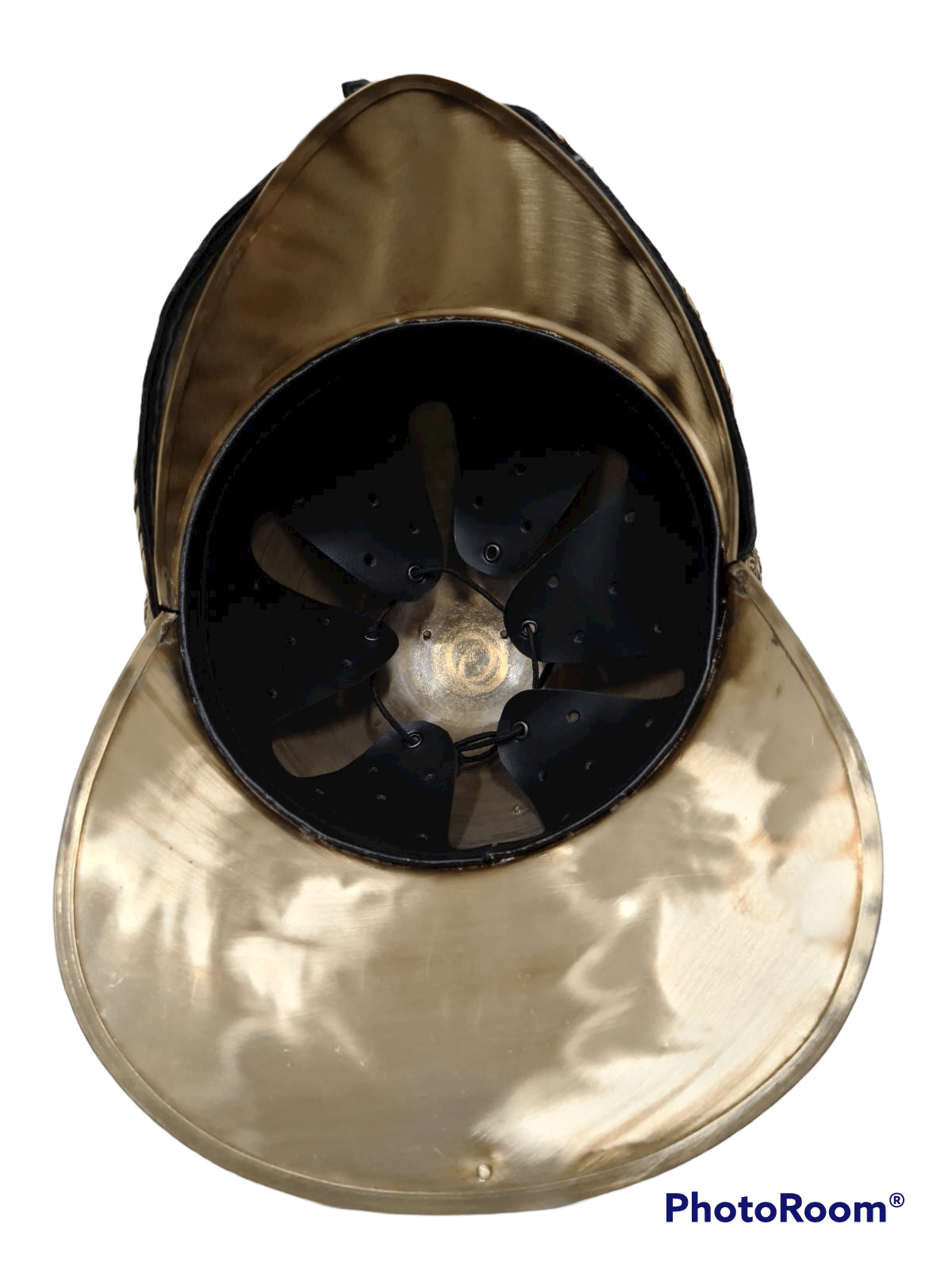 Fireman Helmet- NSW (Embossed) - ( FH102A ) - Vintage World Australia - 6