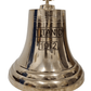 Brass Bell - 480 mm (Height) Wall and Ceiling Hanging - (BB105B) - Vintage World Australia - 4