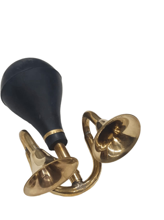 Brass Taxi Horn - Style 3- (MI102C) - Vintage World Australia - 1